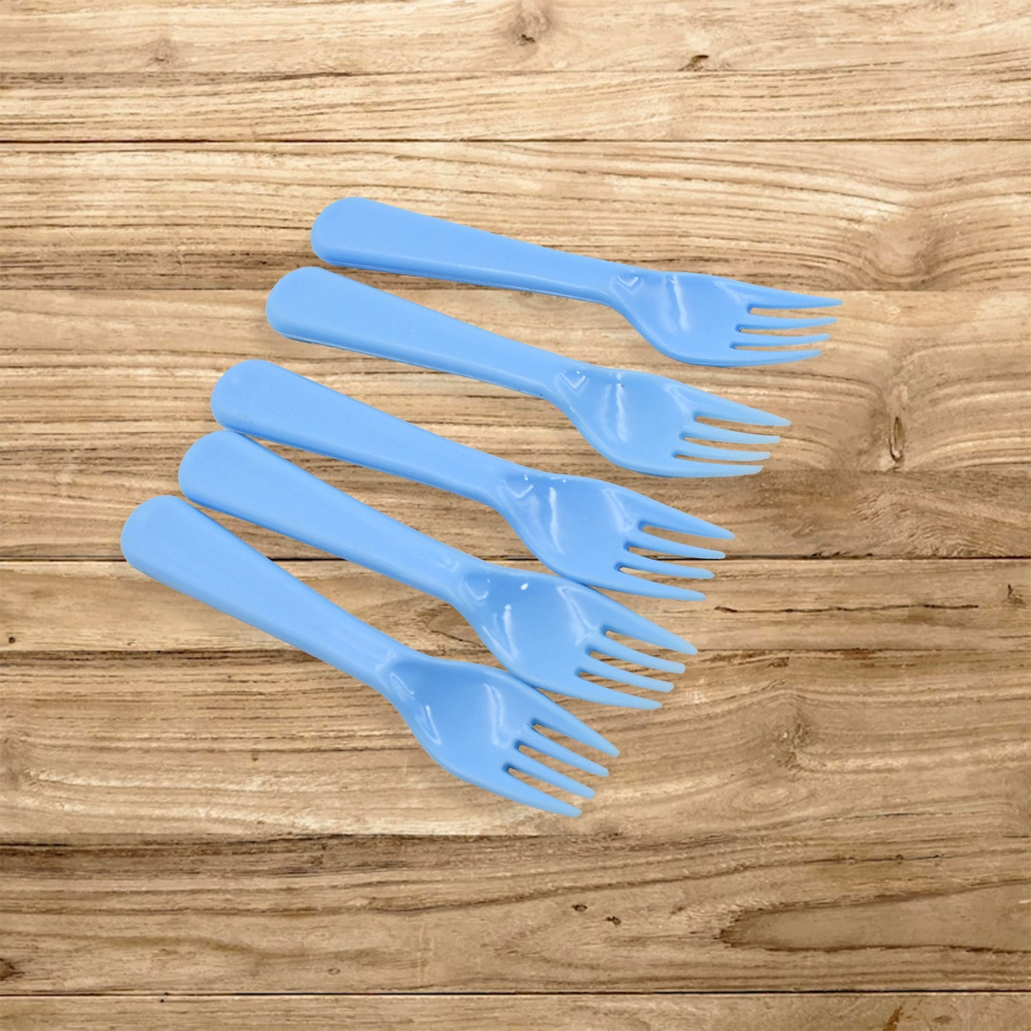5895 Reusable Premium Heavy Weight Plastic Forks, Party Supplies, One Size, plastic 5pc Serving Fork Set for kitchen, Travel, Home (5pc) 5895 Reusable Premium Heavy Weight Plastic Forks, Party Supplies, One Size, plastic 5pc Serving Fork Set for kitchen, Travel, Home (5pc)